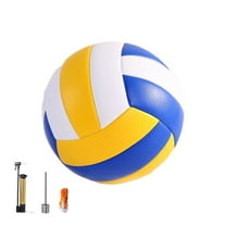 Size 5 Volleyball for Training & Competition | Soft PVC Volleyball for Middle School Students & Youth | Indoor Outdoor Beach Gym Practice | Official Standard Size with Pump & Accessories