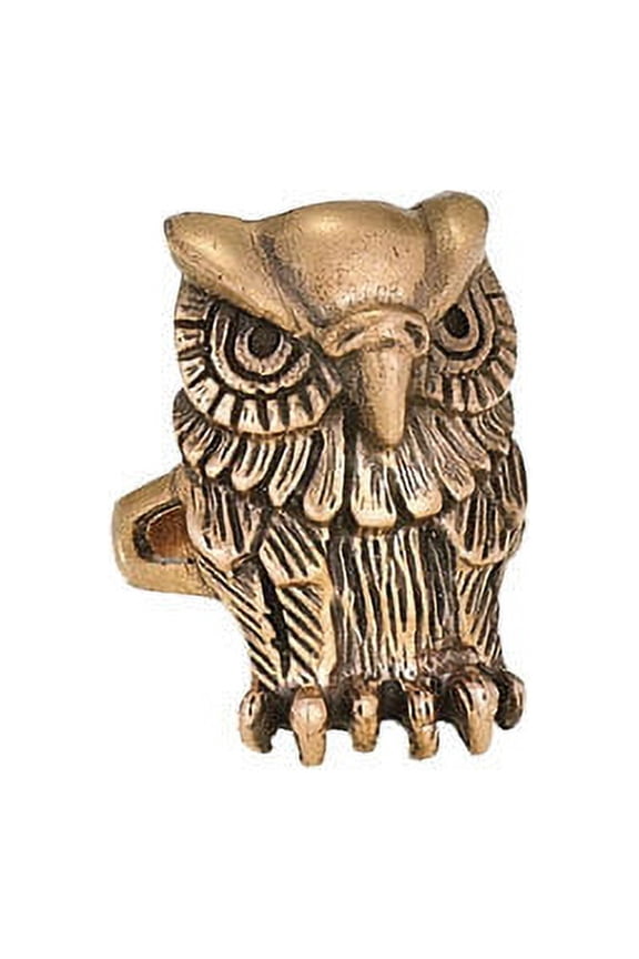 Size 6 Solid copper Owl ring