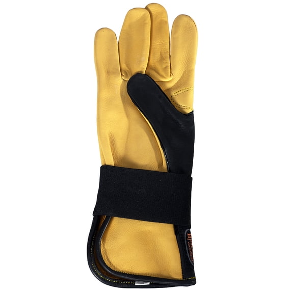 Size 7 Hilason Bull Riding Gloves Genuine Leather Right Hand