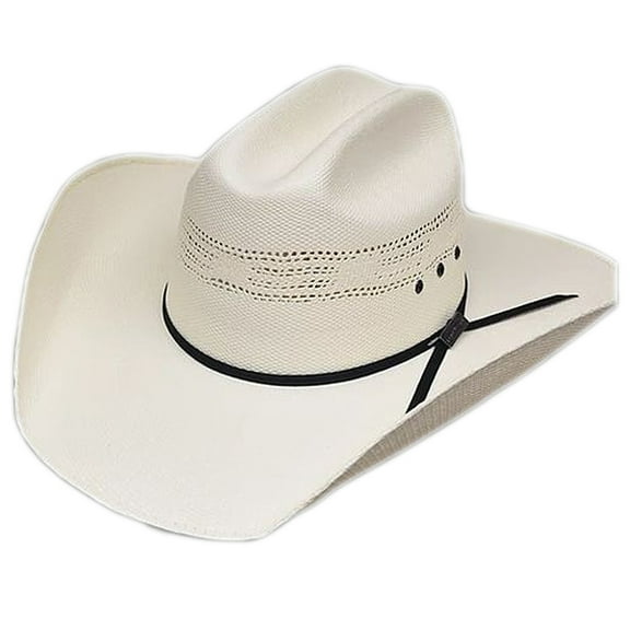 Size 7 Lone Star Cowboy Hat Rodeo Bangora 50X Straw W/ Eyelets