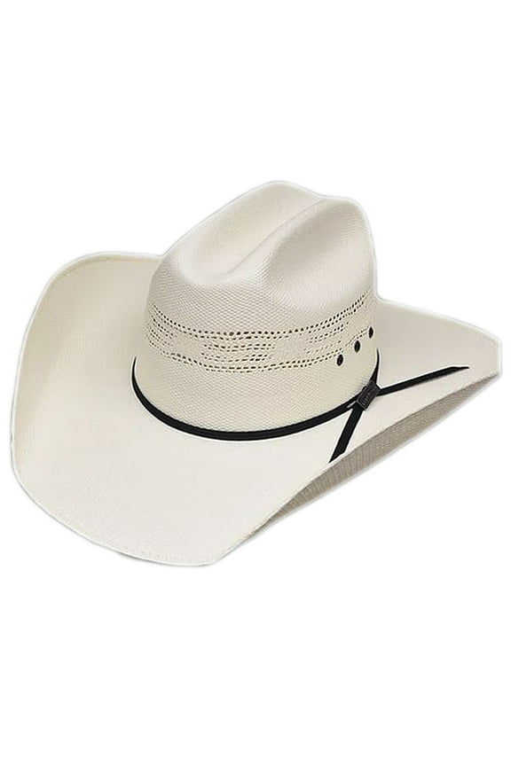 Size 7 Lone Star Cowboy Hat Rodeo Bangora 50X Straw W/ Eyelets