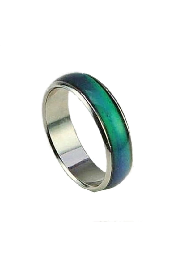 Size 8 Seventies Mood Rings with 1 Free E Mood Ring