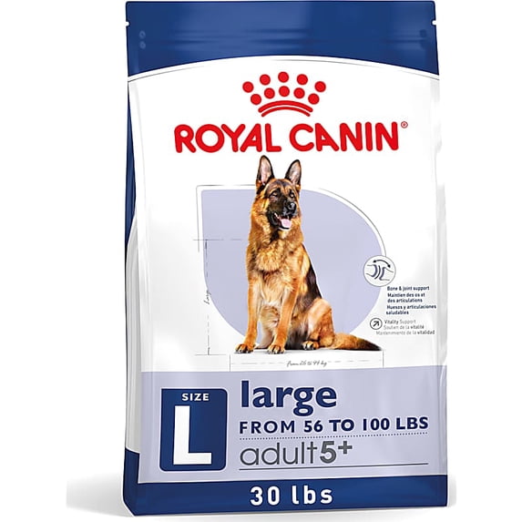 Royal Canin Size Health Nutrition Large 5+ Mature Dry Dog Food 30 lbs.