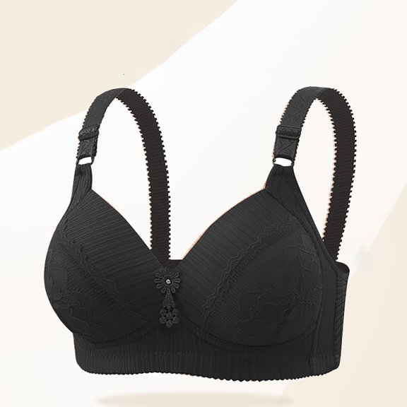 Size L-5XL Sport Bras for Women No Underwire Everyday Bra Wireless Padded Soft Support Bralette Large Size Bra