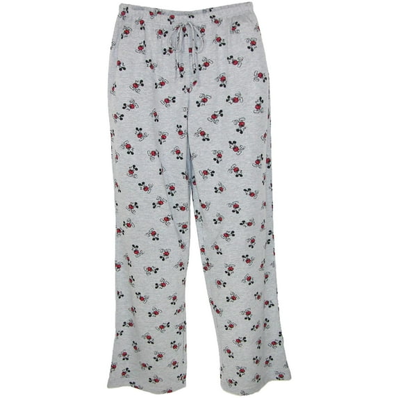 Size Large Disney Mickey Mouse Pajama Pants, Grey