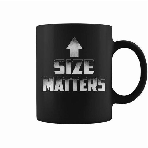 Size Matters Beard Coffee Mugs