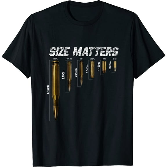 Size Matters Bullets T-Shirt
