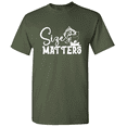 thumbnail image 1 of Size Matters - Graphic Fishing T-Shirt Fishing T-Shirt, 1 of 5