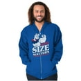 thumbnail image 1 of Size Matters Popeye The Sailor Man Zip Hoodie Sweatshirt Men Brisco Brands M, 1 of 6