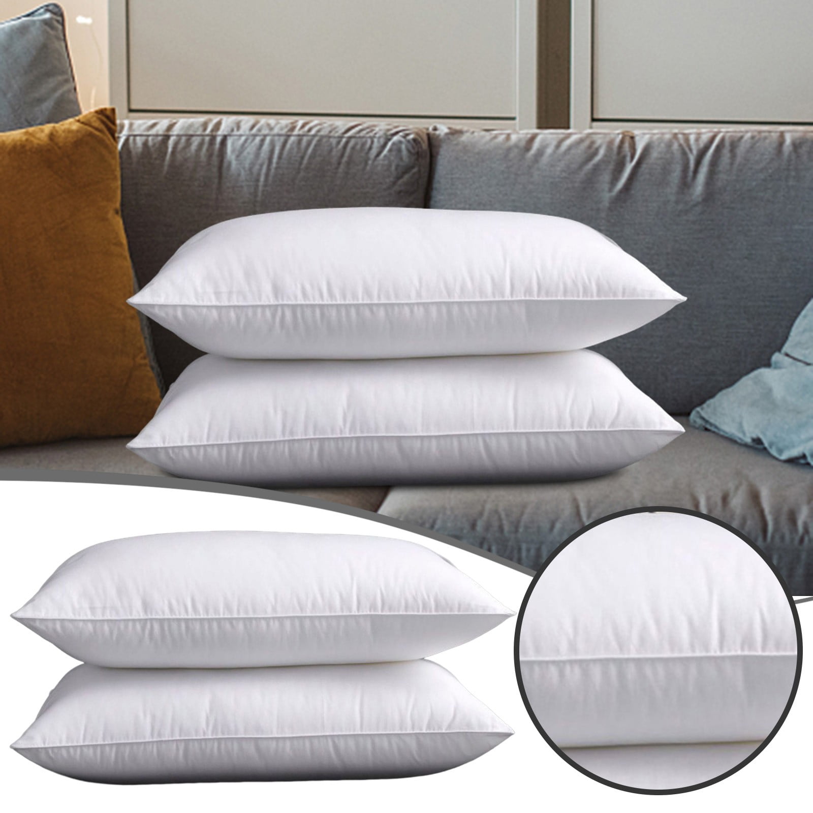 MyPillow Classic King Bed Pillow Medium Firmness Machine Washable Walmart