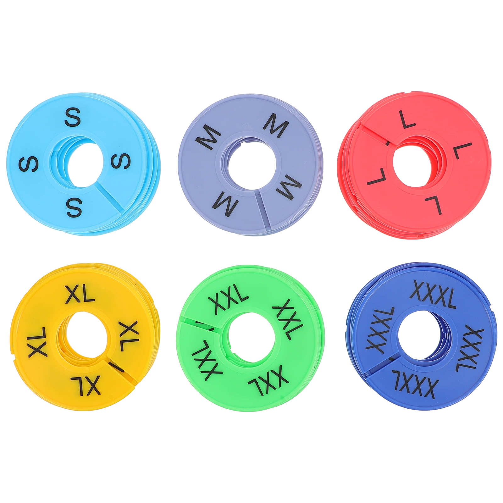 Size Separator Retail Use Clothes Dividers Hanger Wardrobe ...