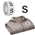 Hand Tag Sizes Size Sticker Labels Round Adhesive Size Dots for Clothing and Shoe Tags ...