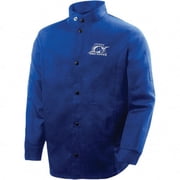 Steiner 1150-X Jacket Size X-Large, Cotton Blue, Snaps Closure, 2 Pocket