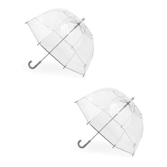 Size one size Kids' Clear Bubble Umbrella (Pack of 2)