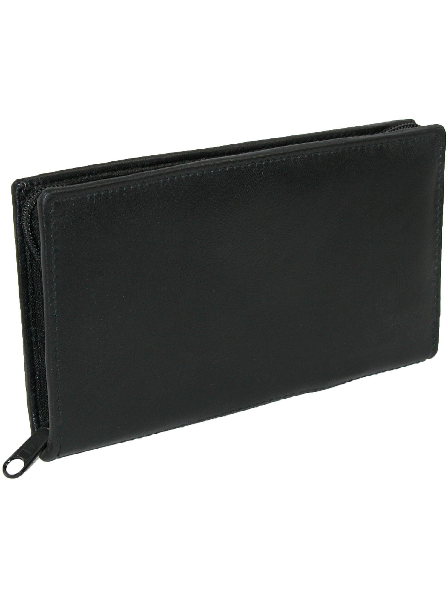 Basic PU Leather Checkbook Covers NEW COLORS (Black)