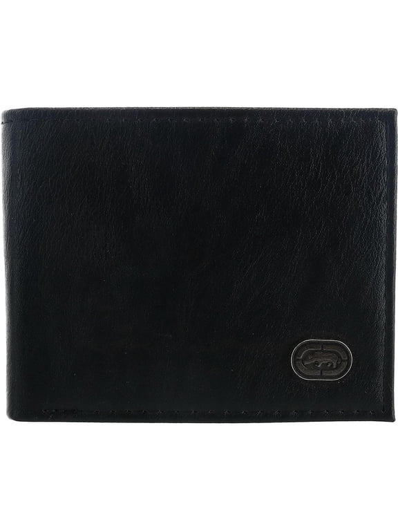 Ecko Unltd World Famous Rhino Men's Bifold Wallet Black