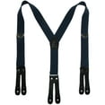 thumbnail image 1 of Size one size Men's Elastic Button-End Y-Back 1 1/2 Inch Double Face Suspenders, 1 of 1