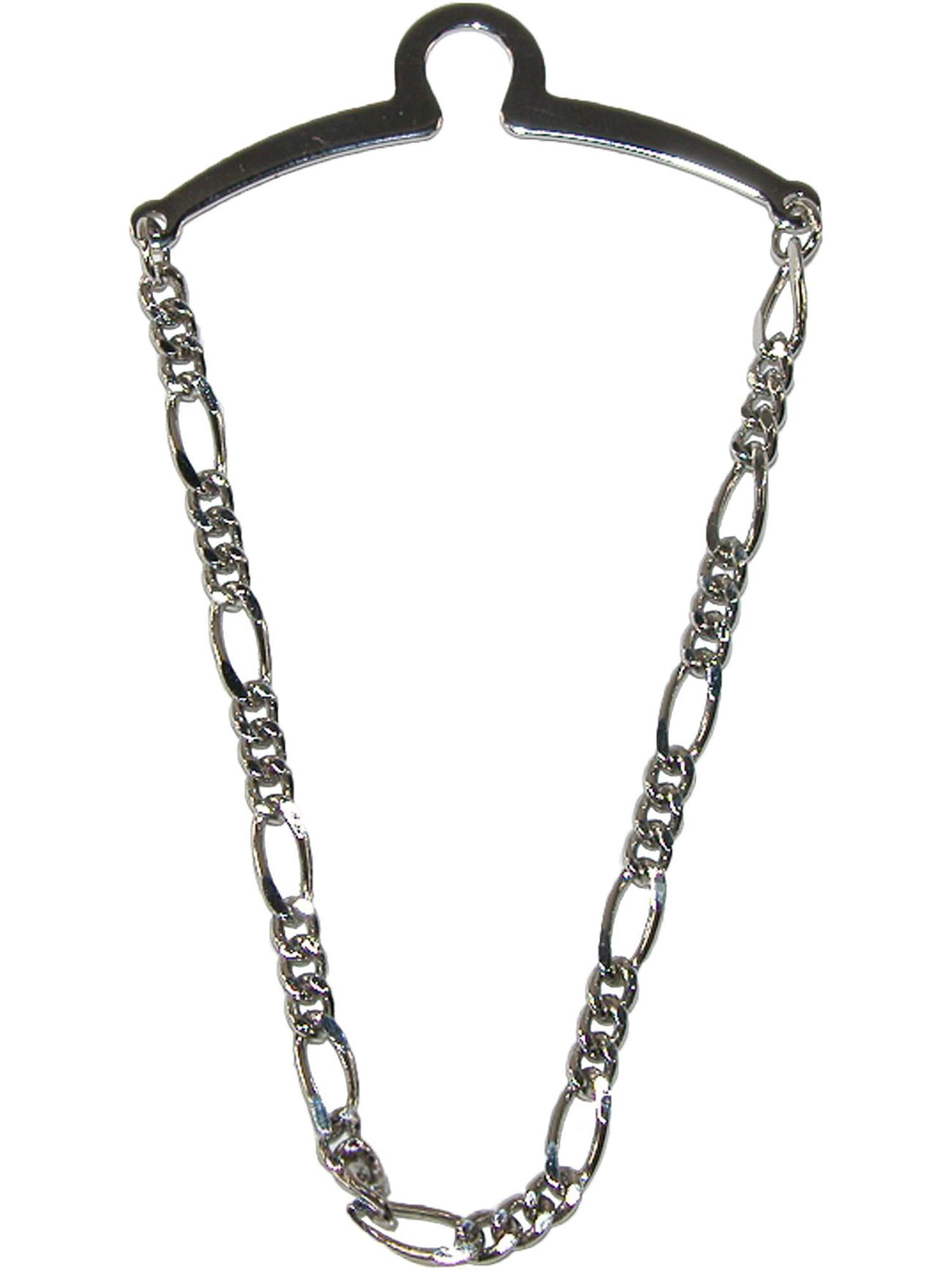 Size one size Men's Figaro Style Link Tie Chain - Walmart.com