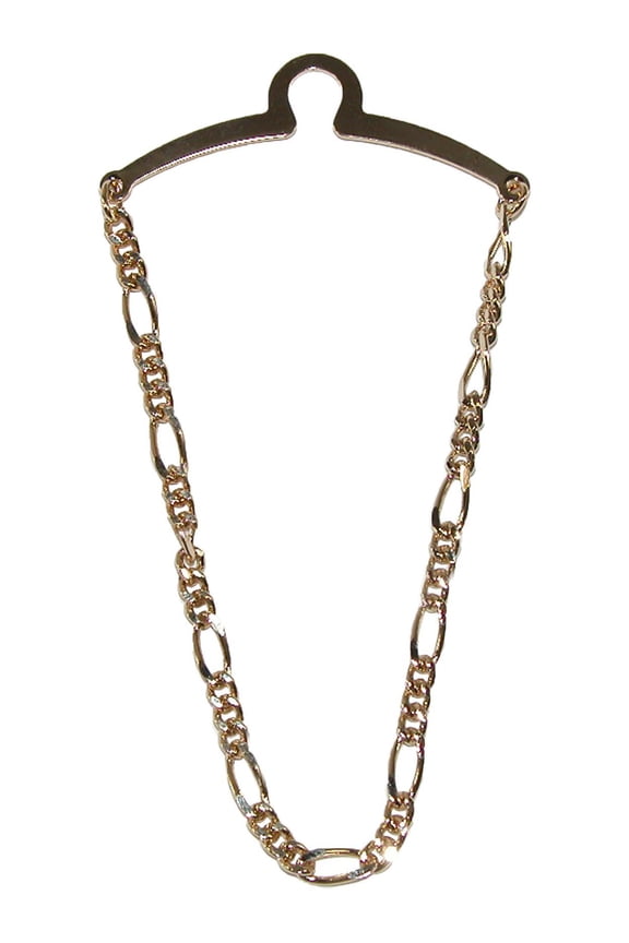 Size one size Men's Figaro Style Link Tie Chain
