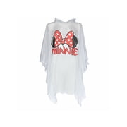Size one size Womens Minnie Mouse Ears Rain Poncho