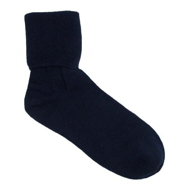 Size one size Women's Organic Cotton Turn Cuff Socks