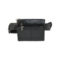 thumbnail image 1 of CTM Mini Leather Sqaure Fanny Waist Pack, 1 of 3
