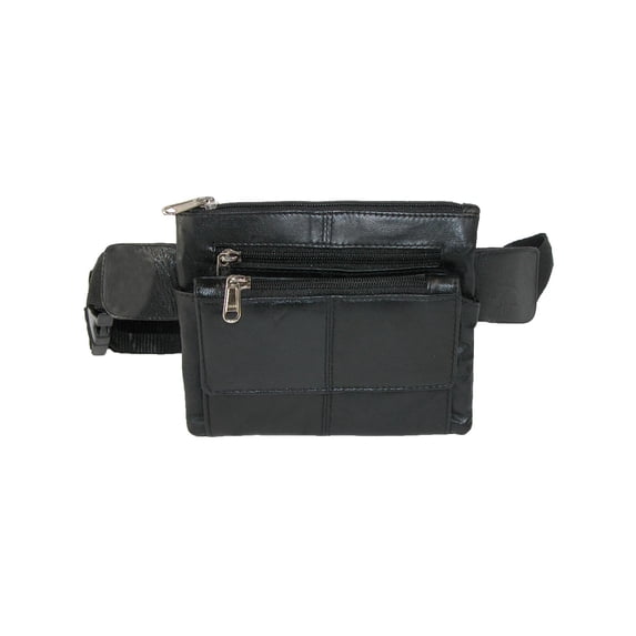CTM Mini Leather Sqaure Fanny Waist Pack