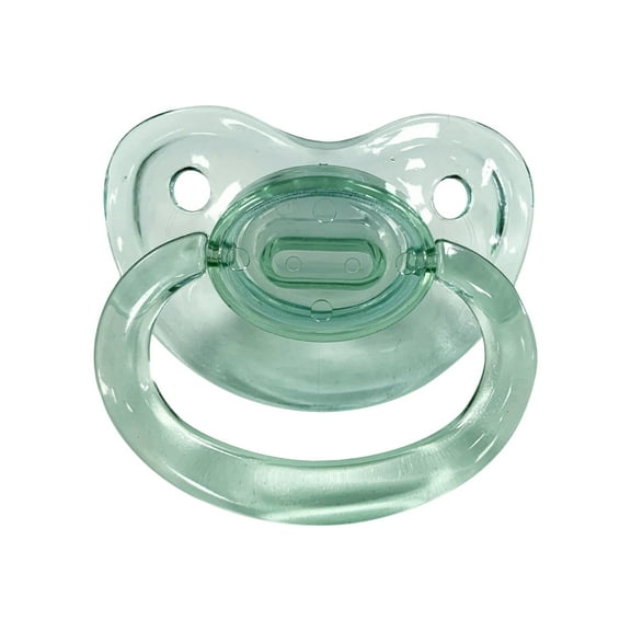 Sized Pacifier Dummy With Large Handle Large Shield, Fun And Cute Design, 2 Inch Long Soft Nipple And 6 Inch Wide Large Shield, High Quality Silicone Bpa Free Latex Free