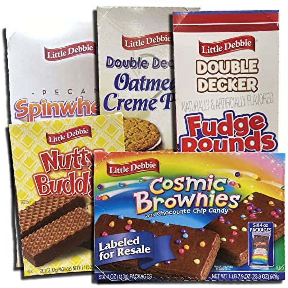 Sized Variety Packs 5 Unique Treats Nutty Bars, Oatmeal And Fudge