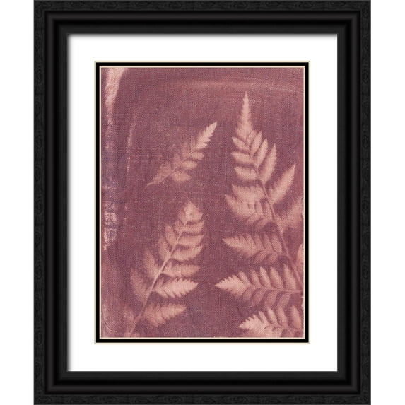 Sizemore, Natalie 19x24 Black Ornate Wood Framed with Double Matting Museum Art Print Titled - Botanical Sun I