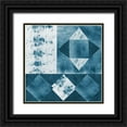 thumbnail image 1 of Sizemore, Natalie 20x20 Black Ornate Wood Framed with Double Matting Museum Art Print Titled - Quilted Texture II, 1 of 4