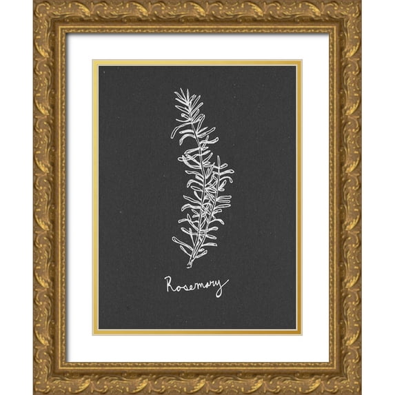 Sizemore, Natalie 25x32 Gold Ornate Wood Framed with Double Matting Museum Art Print Titled - Scent Garden I