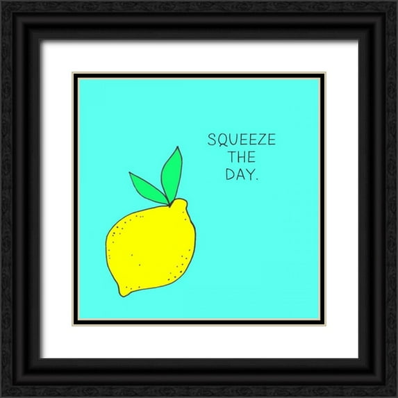 Sizemore, Natalie 26x26 Black Ornate Wood Framed with Double Matting Museum Art Print Titled - Lets Get Punny II