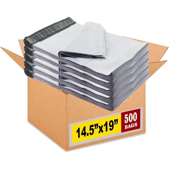 All Sizes Bulk Poly Mailers Shipping Bags Shipping Envelopes Mailing Packaging Bags for Shipping Non-Padded Poly Mailers, Self Sealing Shipping Bags for Clothing