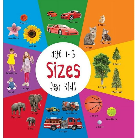 Sizes for Kids age 1-3 (Engage Early Readers: Children's Learning Books) with FREE EBOOK (Hardcover)