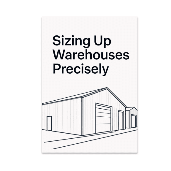 Sizing Up Warehouses Precisely - Industrial Appraiser - 13x19 Poster Print