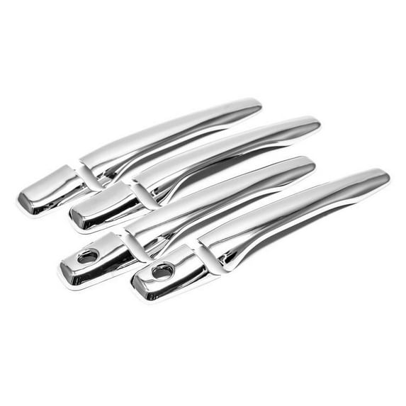 Sizver Chrome Door Handle Coverss For 2002-2007 Mitsubishi Evolution 7/8/9/02-06 Lancer/Mirage/03-06 Outlander /04-09 Endeavor /03-08 Grandis /04-09 Galant/Grunder
