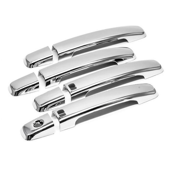 Sizver Chrome Door Handle Coverss For 2007-2012 Nissan Altima/2007-2012 Nissan Sentra/2004-2012 Nissan Frontier/2004-2008 Nissan Maxima/2007-2009 Nissan Qashqai/2004-2011 Nissan Quest