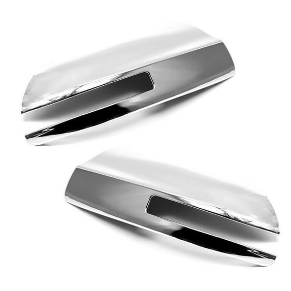 Sizver Chrome Door Mirror Coverss For 2009-2015 Nissan Maxima with Signal Cut