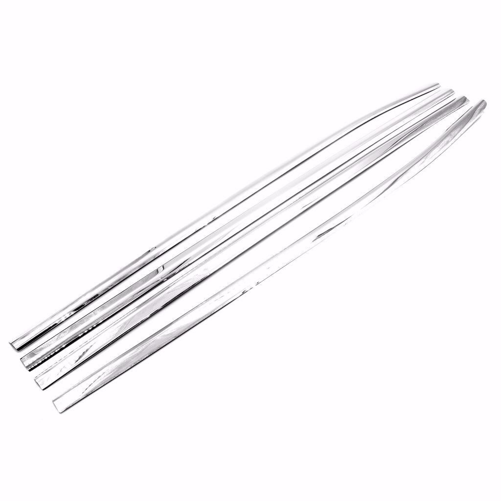Sizver Polished Stainless Steel Window Sills Trims For 20142017 Chevy