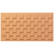 Sizzix 2D Mini Embossing Folder, Checkered Pattern by Letters by Shells, 1PCS, Embossing Folder for Card Making