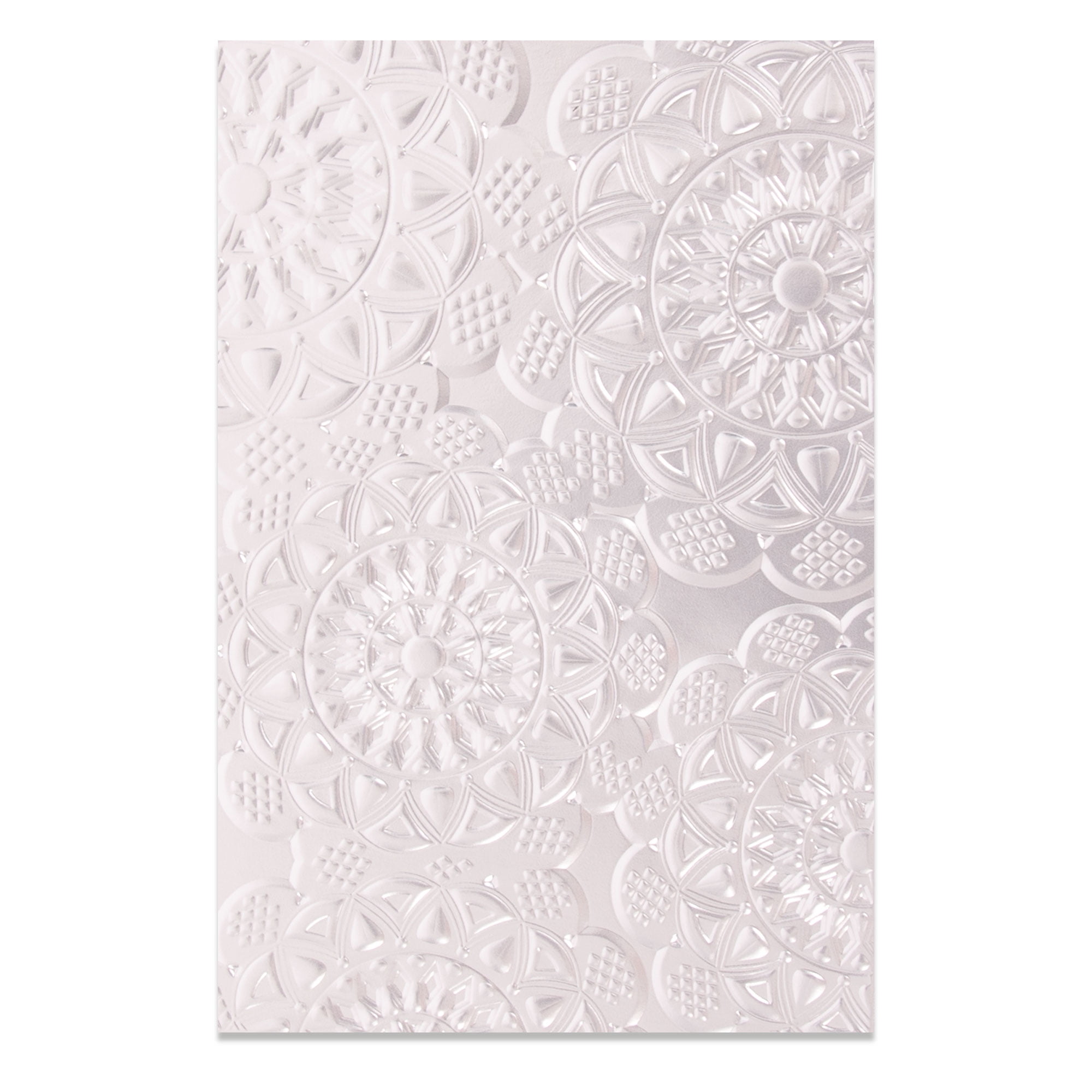 Sizzix 3-D Textured Impressions Embossing Folder, Doily - Walmart.com