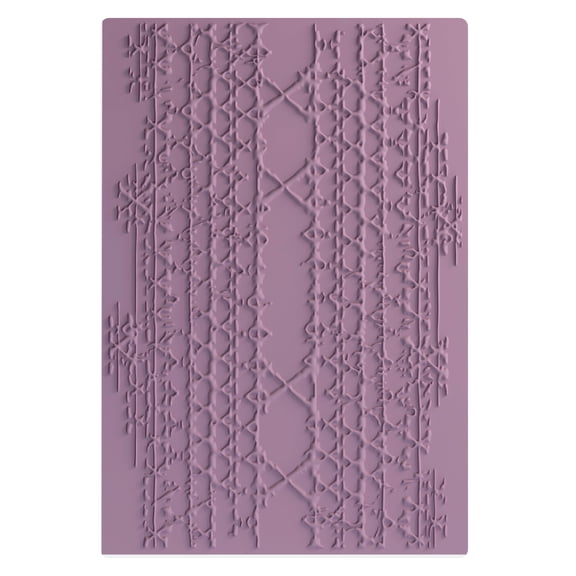 Sizzix 3-D Textured Impressions Embossing Folder Magic Mesh by Seth Apter