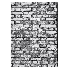 Sizzix 3D Embossing Folder Brickwork by Tim Holtz A5