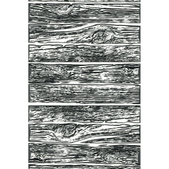 Sizzix 3D Texture Fades Embossing Folder, Mini Lumber, 4.700 in x 0.300 in, 1 Pack