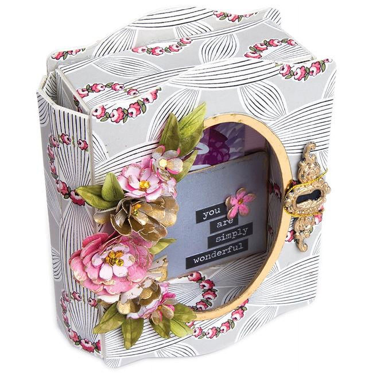 Sizzix 662360 Trinket Box & Frame ScoreBoards Dies - Book