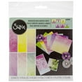 thumbnail image 1 of "Sizzix Watercolor Wash Sheets 6""X6"" 12/Pkg-Assorted Colors", 1 of 1