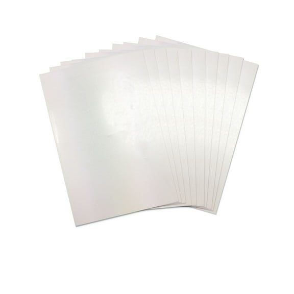 Sizzix Shrink Plastic Sheets 10 Pack for Crafting & DIY Projects