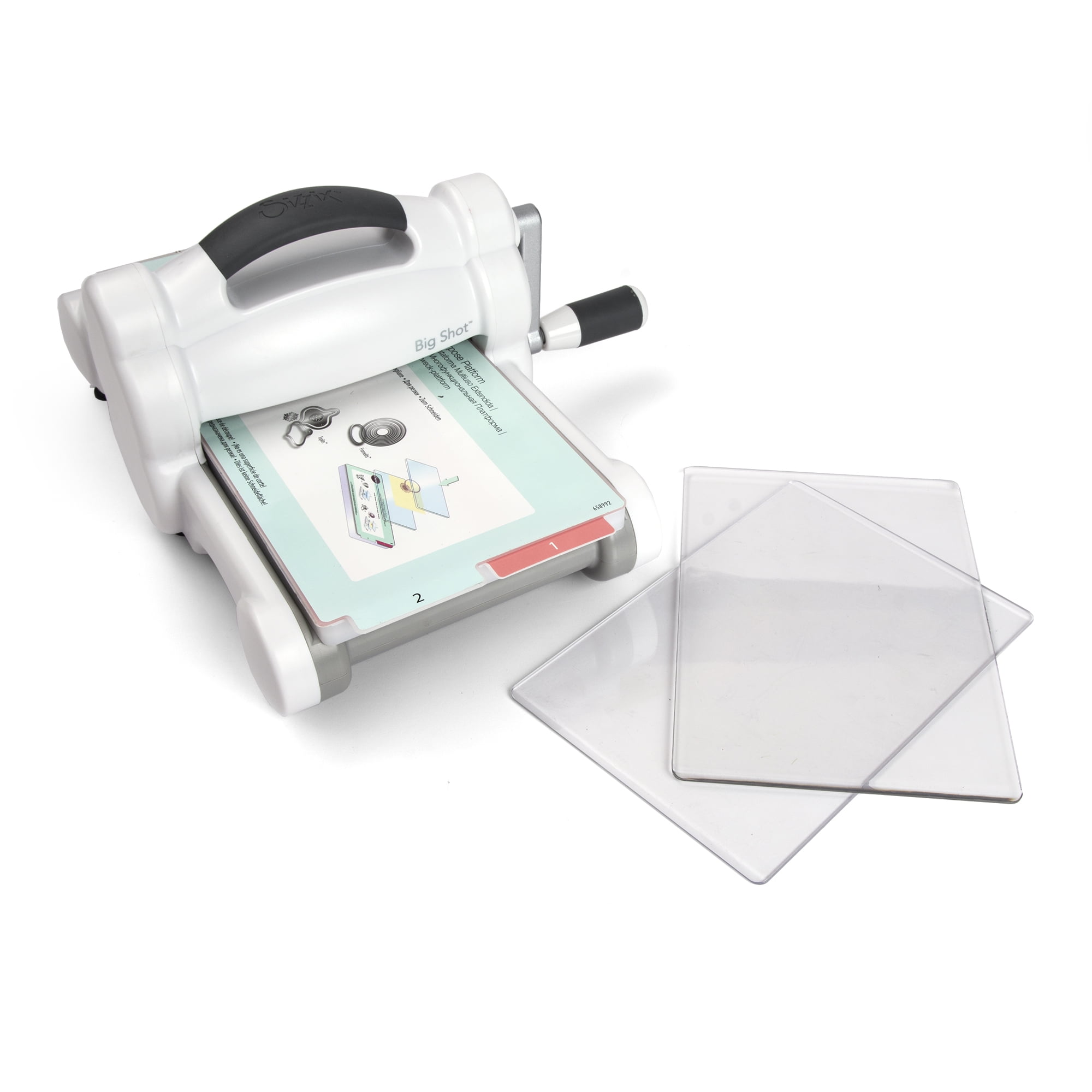 Sizzix Big Shot Machine Only (White & Gray)(US Version) - Walmart