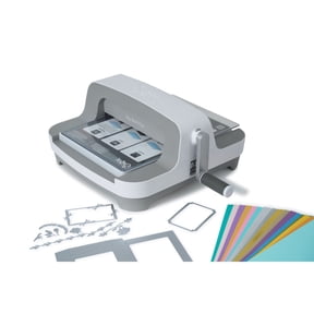 Sizzix Big Shot Plus Machine with Starter Kit, Manual Die Cutting & Embossing Machine